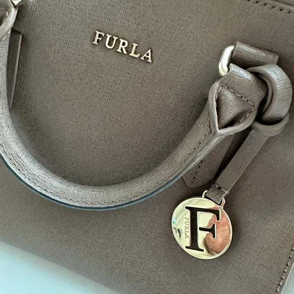 Furla Elena Saffiano Satchel - Picture 6 of 10
